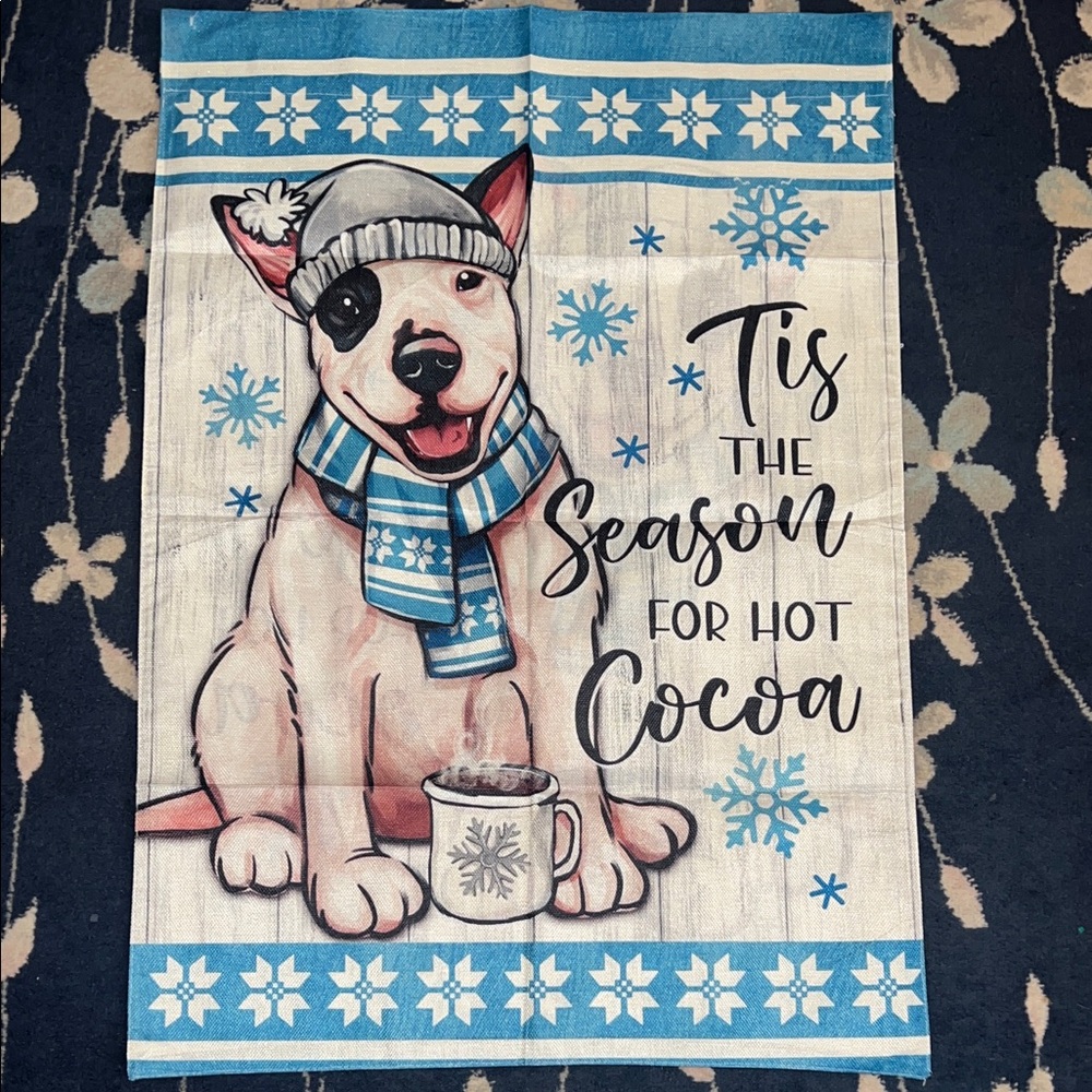 NWOT - Winter Flag outdoor or indoor decor